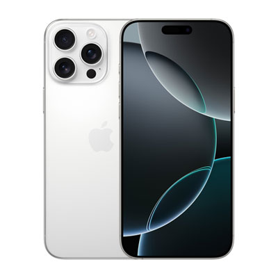 Fido Apple iPhone 16 Pro Max 1TB - White Titanium - Monthly Financing