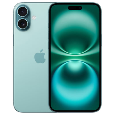 Virgin Plus Apple iPhone 16 Plus 256GB - Teal - Monthly Financing