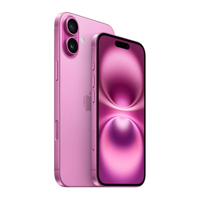 Bell Apple iPhone 16 Plus 128GB - Pink - Monthly Financing | Best