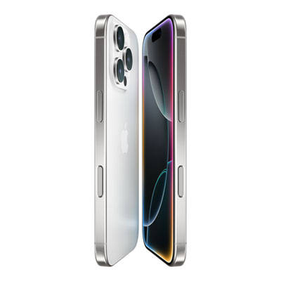 TELUS Apple iPhone 16 Pro 256GB - White Titanium - Monthly