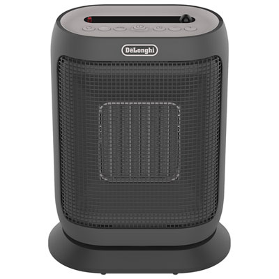 De'Longhi Compact Digital Ceramic Heater - Grey The size of this heater is amazing for your smaller spaces but need to pack in a lot of heat