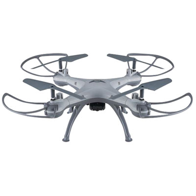 Sky Rider X-51 Atlas Quadcopter Drone with Camera & Controller - Ready-to-Fly - Matte Grey - Only at Best Buy