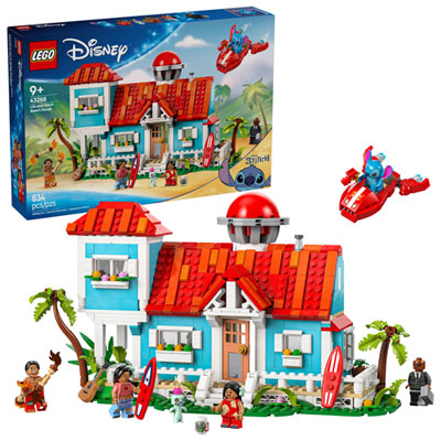 LEGO Disney: Lilo and Stitch Beach House - 834 Pieces (43268) Great set