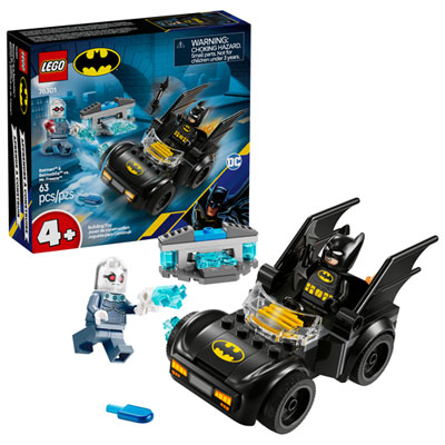 LEGO Batman: Batman & Batmobile vs. Mr. Freeze - 63 Pieces (76301) Kids will love this!