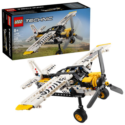 LEGO Technic: Bush Plane - 333 Pieces (42198) I love seeing how the Lego engineers create the correct shapes for the plane