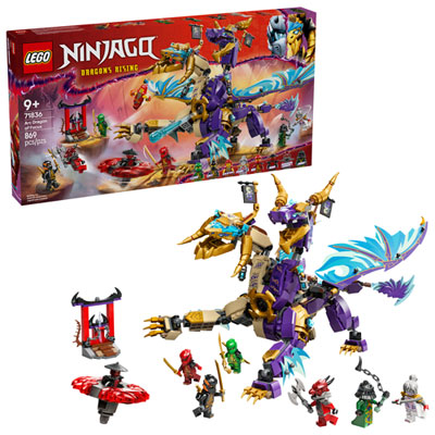 Lego Ninjago Dragons Rising : Arc, Le Dragon De La Concentration - 869 Pièces (71836) We love Legos
