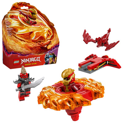 LEGO Ninjago: Kai's Dragon Spinjitzu Spinner - 54 Pieces (71823) Great spinner!