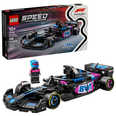 Lego Speed Champions : Voiture De Course Bwt Alpine F1 Team A524 - 258 Pièces (77248) Easy to build, love it