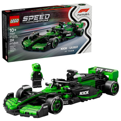 LEGO Speed Champions: Kick Sauber F1 Team C44 Race Car - 259 Pieces (77247) Best seen in conjunction with other F1 builds