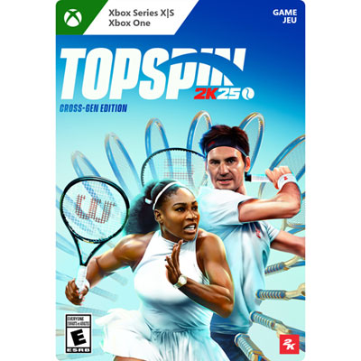 Topspin 2K25 Édition Cross-Gen (Xbox Series X|S/xbox One) - Téléchargement Numérique 