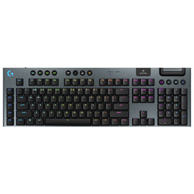 Clavier De Jeu Pleine Grandeur Sans Fil Rétroéclairé À Commutateurs Mécaniques Linéaires Gl G915 X Lightspeed De Logitech - Noir BEST KEYBOARD ON THE MARKET
