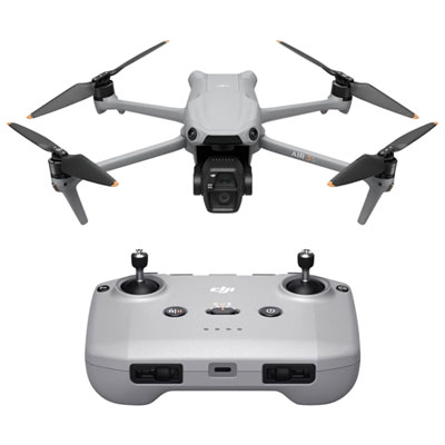 DJI Air 3S Quadcopter Drone with Camera & Remote Controller (DJI RC-N3) - Grey