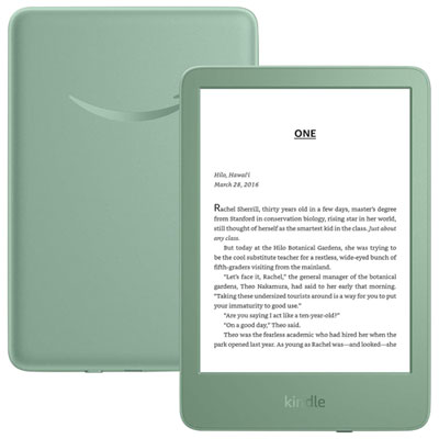 Amazon Kindle 16GB 6" Digital eReader with Touchscreen (RS23CV) - Green