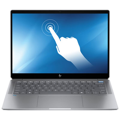 "HP OmniBook Ultra 14"" Touchscreen Gen AI PC Laptop - Meteor silver (AMD Ryzen AI 9 365/32GB RAM/2TB SSD/Win11)"
