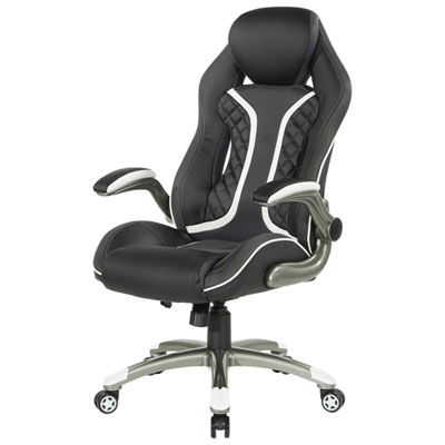 OSP Xplorer 51 Bonded Leather Gaming Chair - Black/Red/Grey Great Chair