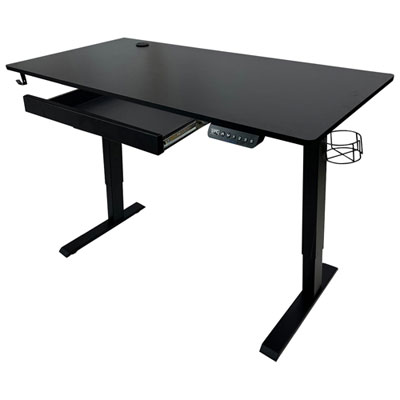 Ljubljana 47" Electric Height Adjustable Standing Desk Standing Desk - Black