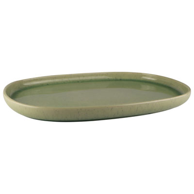 Mesa Ceramics Uno Stoneware Platter - Speckle Green