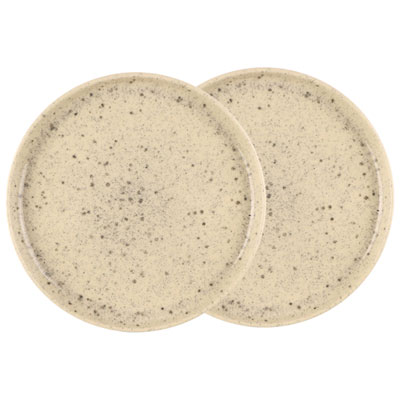Mesa Ceramics Uno 2-Piece Stoneware Presentation Plate - Speckle Nature