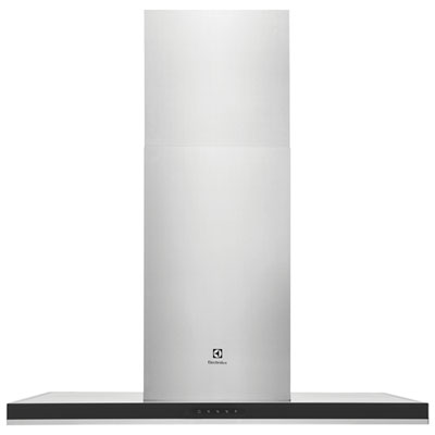 Electrolux 42" Island Mount Range Hood (ECVI4262AS) - Stainless Steel I love how the part of the hood that is actually 42 inches has a very small height, which enables the