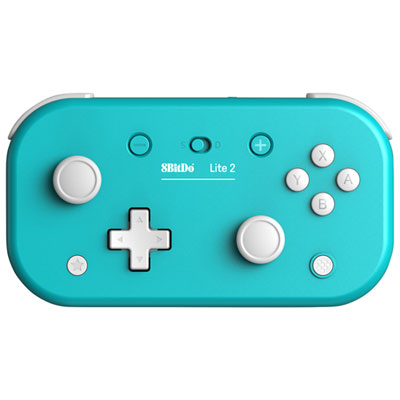 8BitDo Lite 2 Bluetooth Controller for Switch/Android - Turquoise