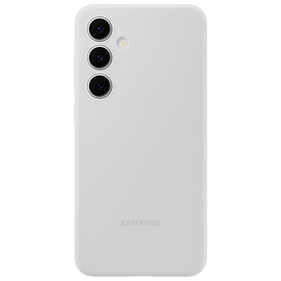 Étui Souple Ajusté En Silicone Pour Galaxy S24 Fe De Samsung - Gris Best protection