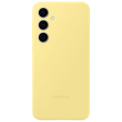 Étui Souple Ajusté En Silicone De Samsung Pour Galaxy S24 Fe - Jaune
