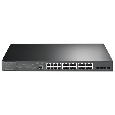 Tp-Link Jetstream Sg3428Mp 28-Port Gigabit L2 Managed Switch With 24-Port Poe+