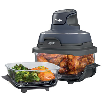 Ninja Crispi 4-in-1 Portable Glass Air Fryer Cooking System The best!