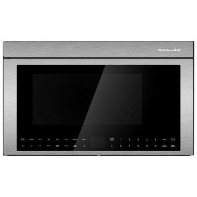 Image of KitchenAid Over-The-Range Microwave - 1.1 Cu. Ft. - PrintShield Stainless