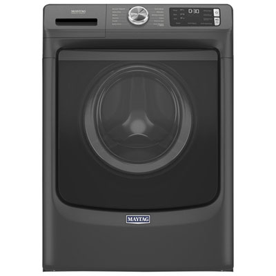 Maytag 5.5 Cu. Ft. High Efficiency Front Load Steam Washer (MHW6630MBK) - Volcano Black Cool washer and dryer