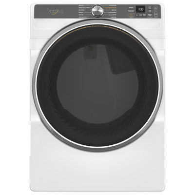 Whirlpool 7.4 Cu. Ft. Electric Steam Dryer (YWED6720RW) - White