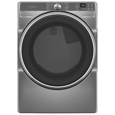 Whirlpool 7.4 Cu. Ft. Electric Steam Dryer (YWED6720RR) - Radiant Silver Love Whirlpool and this dryer is the best!
