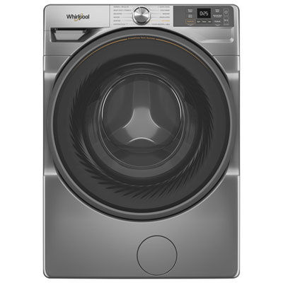 Whirlpool 5.2 Cu. Ft. High Efficiency Front Load Steam Washer (WFW5720RR) - Radiant Silver Great features, happy customer!
