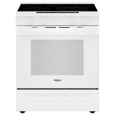 Whirlpool 31" 5.3 Cu. Ft. Self-Clean Slide-In Electric Air Fry Range (YWSES7530RW) - White Do the best!