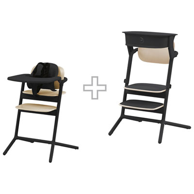 LEMO 3-in-1 High Chair & Learning Tower Accessory Set – Sand Black We LOVE this Chair!!