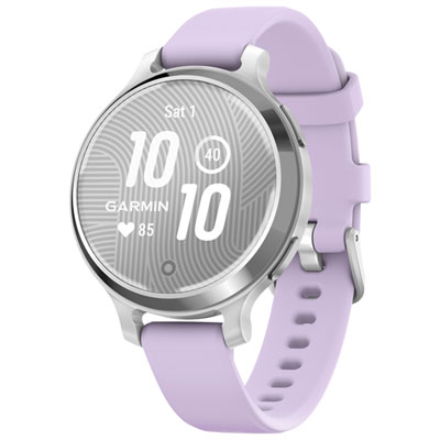 Garmin Lily 2 Active 40mm Bluetooth Smartwatch - Purple Jasmine