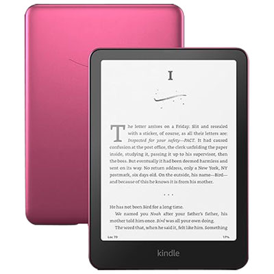 Amazon Kindle Paperwhite (12th Generation) Signature Edition 32GB 7" Digital eReader (SA569P) - Metallic Raspberry