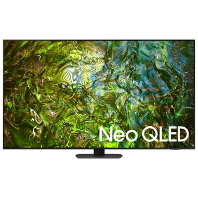 "Open Box - Samsung 75"" Neo QLED 4K UHD HDR10+ 120Hz Dolby Atmos Tizen Smart TV (QN75QN90DAFXZC) - 2024 - Graphite Black"