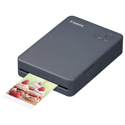 Canon SELPHY QX20 Compact Photo Printer - Dark Grey