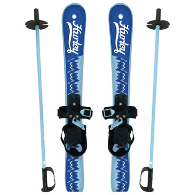 Hurley Youth Beginner Skis - Blue