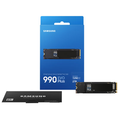 Samsung 990 EVO Plus 2TB PCI-e Internal Solid State Drive (MZ