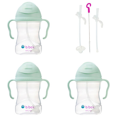 b.box Sippy Baby Cup Set - Pistachio