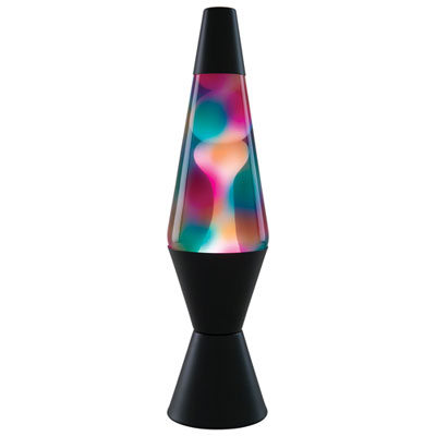 Lampe À Lave De 14,5 Po Original De Lava Lite - Globe Au Fini Graffiti/noir