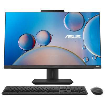 "ASUS All-in-One Desktop 27"" FHD - Black - Intel Core 7 150U, 16GB Memory, 1TB SSD, Win 11"