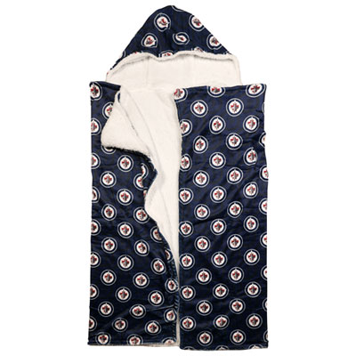 NHL Hooded Throw Blanket - 50" x 70" - Winnipeg Jets