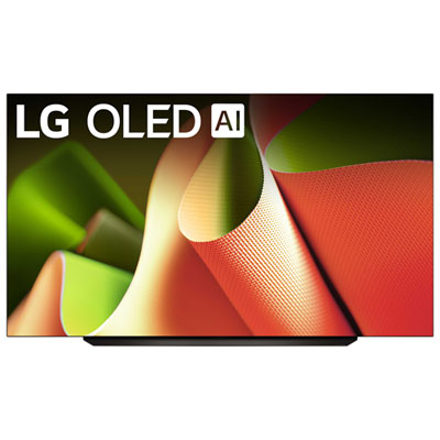"LG 83"" B4 Series 4K UHD HDR Dolby Vision OLED 120Hz Dolby Atmos webOS Smart TV (OLED83B4PUA) - 2024 - Great for Movies & Gaming"