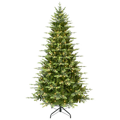 Arbre De Noël De 7,5 Pi Avec Lumières De Puleo (301-Cat-75Lw5K4-Cul) - Sapin Carrington