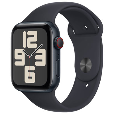 Apple Watch Se (Gps + Cellulaire) Avec Boîtier De 44 Mm En Aluminium Minuit Et Bracelet Sport Minuit Par Koodo - Petit/moyen - Paiement Balance Mensuel
