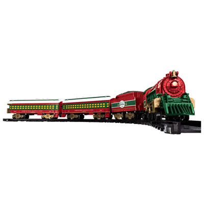 Lionel North Pole Central Battery-Operated Mini Train Set