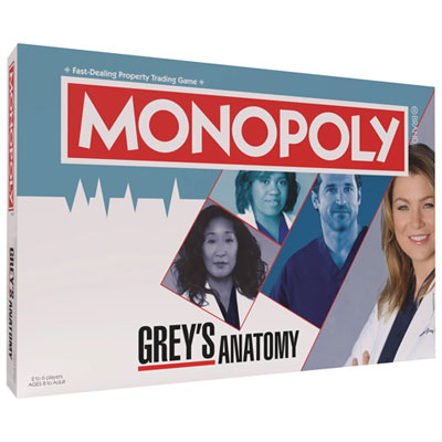 Monopoly: Grey's Anatomy Board Game